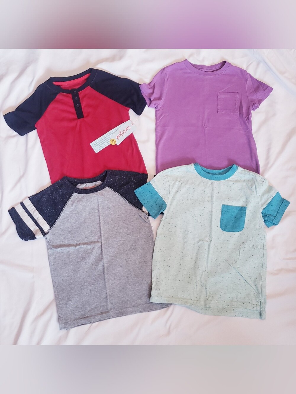 XS Boys Cat & Jack Short Sleeve Shirts
